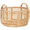 SAFAVIEH Home Collection Tyra Natural Rattan Basket (Fully Assembled)