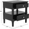 SAFAVIEH Jenson Night Stand, 0, Black(Black)