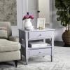 SAFAVIEH Jenson Night Stand, 0, Black(Grey)