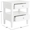 SAFAVIEH Jenson Night Stand, 0, Black(White)