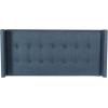SAFAVIEH Mercer Collection Damon Sky Blue Winged Headboard, Full(Blue)