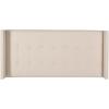 SAFAVIEH Mercer Collection Damon Sky Blue Winged Headboard, Full(Oyster)