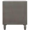 Safavieh American Homes Collection Blaise Steel Teal Accent Table(Ash Grey)