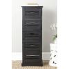 Safavieh American Homes Collection Sarina Cherry 5-Drawer Cabinet(Distressed Black)