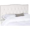 Safavieh Home Axel Modern Buckwheat Tufted Headboard, King(White)