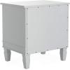 Safavieh Home Collection Kira Grey 3-Drawer Nightstand(Grey)