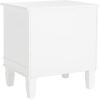 Safavieh Home Collection Kira Grey 3-Drawer Nightstand(White)