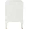 Safavieh Home Collection Lorna 3 Drawer Contemporary Night Stand Nightstand, Black(White)