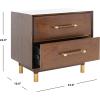 Safavieh Home Collection NST6402 1, Walnut/White(Walnut)