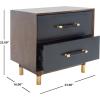 Safavieh Home Collection NST6402 1, Walnut/White(Walnut/Black)