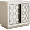 Safavieh Home Kaia Champagne Mirrored 2-door Chest(Champagne / Mirror)