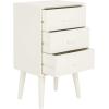 Safavieh Home Pomona Modern Black 3-drawer Chest(Vintage White)