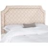 Safavieh Mercer Collection Shayne Yellow Wheat Pale Blue Headboard (Queen)(Pink/Beige)