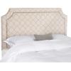 Safavieh Mercer Collection Shayne Yellow Wheat Pale Blue Headboard (Queen)(Pink/Beige)