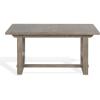SAFAVIEH Couture Collection – Doriella Walnut Extendable Wood Dining Table, Expandable Rectangular Dining Table (SFV4275A)(Walnut)