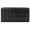 SAFAVIEH Couture Collection Deziree Natural 6-Drawer Dresser (Fully Assembled)(Black)