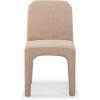 SAFAVIEH Couture Collection Maricelle White Boucle/Black Dining Chair Set of 2 (Fully Assembled)(Light Brown)