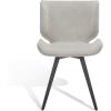 SAFAVIEH Couture Collection Matty Mid-Century Modern Scandinavian Mustard Velvet Dining Chair(Grey)