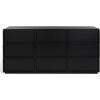SAFAVIEH Couture Collection Zeus Black 9-Drawer Dresser (Fully Assembled)(Black)