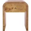 SAFAVIEH Home Collection – Hinata 1-Drawer Nightstand Table, Natural Modern Bedside Storage, Fully Assembled (NST6607A)(Natural)