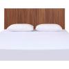 SAFAVIEH Home Collection – Telsi Bleached White Mounted Wood Headboard, King Size, Modern Vertical Slat Design, Easy Wall-Mount Bedroom Accent (HBD9600B-K)(Walnut)