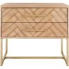 SAFAVIEH Home Collection Estelle Nightstand, 0, Oak(Oak)