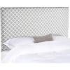 SAFAVIEH Home Collection Sydney Blue/White Queen Size Headboard(Grey / White)
