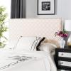 SAFAVIEH Home Collection Sydney Blue/White Queen Size Headboard(Pink / Beige)