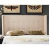 SAFAVIEH Mercer Collection Damon Sky Blue Winged Headboard, Full(Blue)