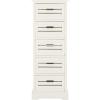 Safavieh American Homes Collection Sarina Cherry 5-Drawer Cabinet(Distressed Cream)