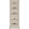 Safavieh American Homes Collection Sarina Cherry 5-Drawer Cabinet(Vintage Grey)