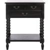 Safavieh Home Collection Athena Black 3-Drawer Console Table(Black)
