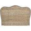 Safavieh Home Collection Imelda White Washed Headboard (Queen)(Gray)