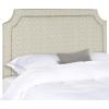 Safavieh Mercer Collection Shayne Yellow Wheat Pale Blue Headboard (Queen)(Wheat / Blue)