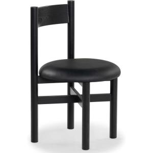 SAFAVIEH Couture Collection Tayla Natural/White Linen Dining Chair (Fully Assembled)(Black/Black)