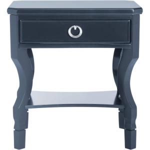 SAFAVIEH FOX6275D Night Stand, 0, Navy(Navy)