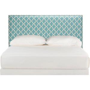 SAFAVIEH Home Collection Sydney Blue/White Queen Size Headboard(Blue/White)