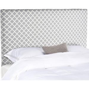 SAFAVIEH Home Collection Sydney Blue/White Queen Size Headboard(Grey / White)
