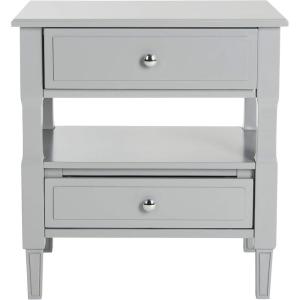 SAFAVIEH Jenson Night Stand, 0, Black(Grey)