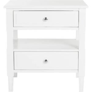 SAFAVIEH Jenson Night Stand, 0, Black(White)