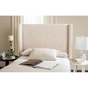SAFAVIEH Mercer Collection Damon Sky Blue Winged Headboard, Full(Oyster)