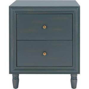 Safavieh American Homes Collection Blaise Steel Teal Accent Table(Dark Teal)