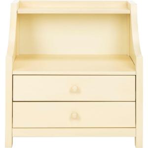 Safavieh Home Collection Ellie 2 Drawer Nightstand, White