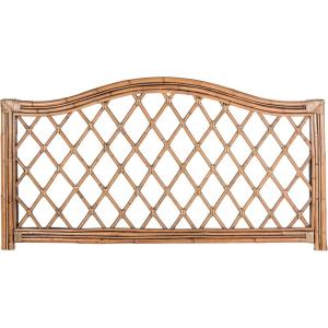 Safavieh Home Collection Gabriella Antique Grey Wicker Headboard, Queen(Brown / Multi)
