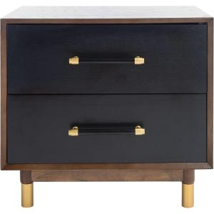 Safavieh Home Collection NST6402 1, Walnut/White(Walnut/Black)