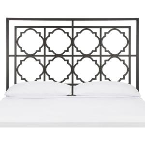 Safavieh Home Collection Silva Antique Iron Headboard, Full(Gunmetal)