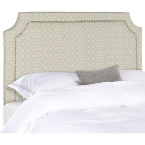 Safavieh Mercer Collection Shayne Yellow Wheat Pale Blue Headboard (Queen)(Wheat / Pale Blue)