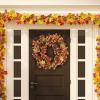SAFAVIEH Home Collection 26-inch Decorative Artificial Berry, Acorn, Pine Cone & Oak Leaf Wreath (Fully Assembled)