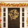 SAFAVIEH Home Collection 30-inch Decorative Artificial Oak Leaf & Eucalyptus Wreath (Fully Assembled)