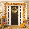 SAFAVIEH Home Collection 30-inch Decorative Artificial Oak Leaf & Eucalyptus Wreath (Fully Assembled)